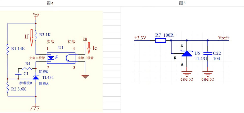 TL431的电路设计图 TL431的电路设计图